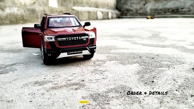 Toyota Land Cruiser LC300 GR at Abbasi Toys | Diecast Model Car 1:24 Scale смотреть онлайн