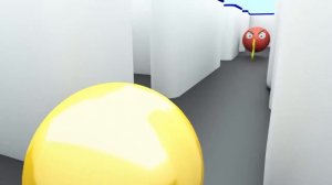 Pacman Pixel   Golden Pacman vs Red Pacman [REVERSE]