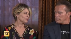 Arnold Schwarzenegger and Linda Hamilton On Returning To Terminator | Full Interview