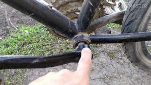 При езде на велосипеде скрип в раёне шатуна ( исправление проблемы).