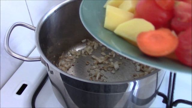 Суп-пюре с кабачком - быстро и вкусно!