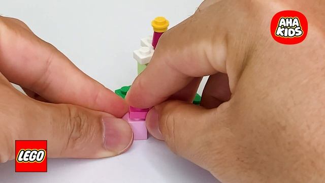 LEGO Classic 10696 Pink Flower Building Instructions смотреть онлайн