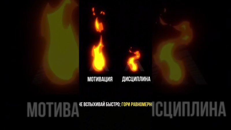 Мотивация VS Дисциплина