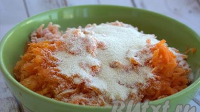 Морковные котлеты из варёной моркови с манкой