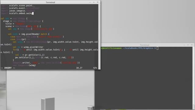 Writing Images to File (in ScalaFX) смотреть онлайн