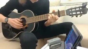 russian harmonica blues / hohner special 20 + guitar+ loop