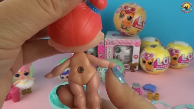ЛОЛ СЮРПРИЗЫ подделки ЗОЛОТОЙ ШАРИК сравнение с оригиналом Видео обзор игрушек для девочек смотреть онлайн