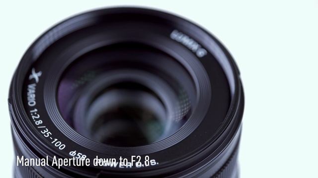 Introducing LUMIX G X VARIO 35-100mm /F2.8 II / POWER O.I.S. [H-HSA35100] смотреть онлайн