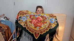 ОСЕНЬ В ПАВЛОВОПОСАДСКИХ ПЛАТКАХ. Утепляемся стильно. Времена Года: Осень. Багрянец Осени. Фаворит.