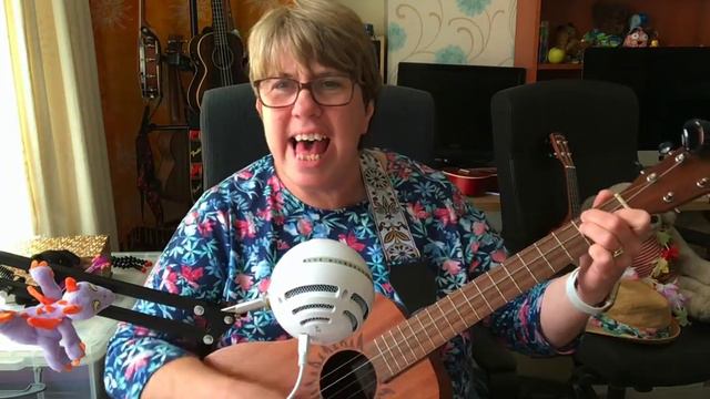 90 I will survive (Ukulele cover) смотреть онлайн