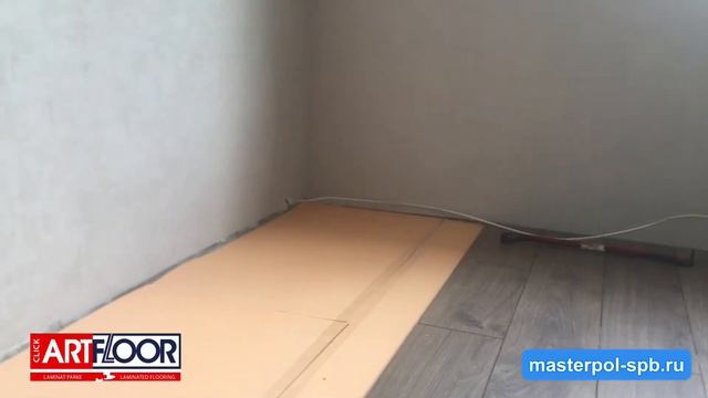 Укладка ламината в комнате
