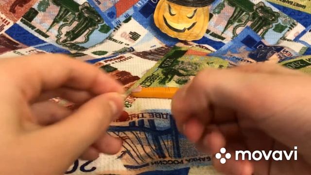 Как сделать палец на Хеллоуин из пластилина.
