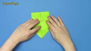 Как сделать Стол из бумаги своими руками | Оригами Мебель для кукол без клея