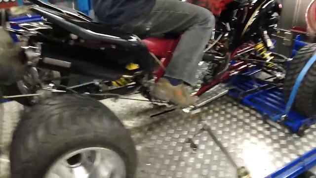 Dyno Yamaha Raptor 700 734 Streetfighter @ Hilltech Tuning Kaatsheuvel смотреть онлайн