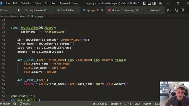 Flask to AWS ECS - Part 11: AWS RDS смотреть онлайн