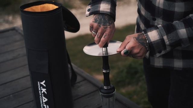 Кальян Y.K.A.P. Mini Black смотреть онлайн