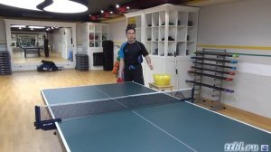 #Уроки настольного тенниса  Часть 88  Отработка подачи