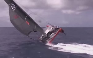 Теория судна - Остойчивость динамическая - Как опрокидываются катамараны