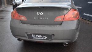 Выхлоп на Infiniti G25