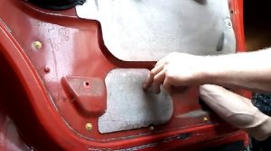 Как снять извлечь заменить стекла передней двери NISSAN PRIMASTAR demontaz zamiana szyby drzwi przo