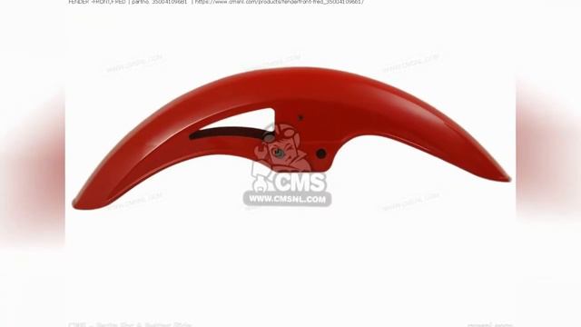 35004-1096-B1 fender -front,f.red Kawasaki смотреть онлайн