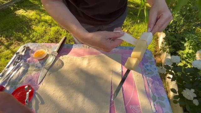 Самый вкусный хачапури на мангале #блюдадляпикник #хачапуринамангале #вкуснаязакуска смотреть онлайн