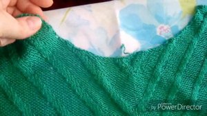 Платье спицами из мирофибры.