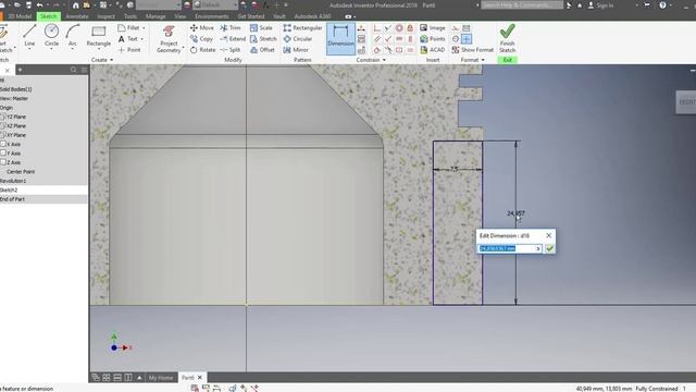 Autodesk inventor 2018 Engine Piston, design and stress analysis смотреть онлайн