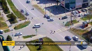 ДТП (авария г. Волжский) ул. Мира - ул. Нариманова 08-04-2022 13-16.  Все ДТП в ВК Волжский плюс.