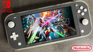 GUNDAM BREAKER 4 Nintendo Switch Lite Gameplay