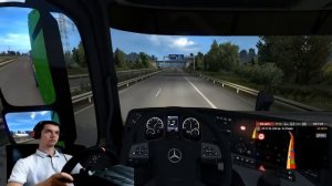Стрим Euro Truck Simulator 2 + руль. Евро трак симулятор 2 на руле