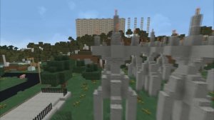 Русский город в Minecraft - 143 - Антенны