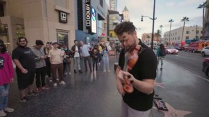 Playing DANCE MONKEY in Public on Violin