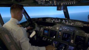 Посадка и взлет самолёта при СИЛЬНОМ БОКОВОМ ВЕТРЕ / Действия ПИЛОТА Boeing 737