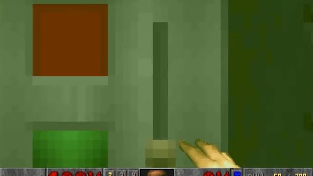 Doom II level 22, The Catacombs: Keys and exit смотреть онлайн