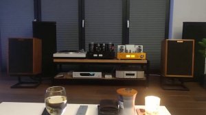 Line Magnetic 501ia, Lyngdorf CD1,  Klipsch Heresy II