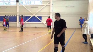24.01.15. Ветераны 50. ПродГород - Искра. Голы матча.