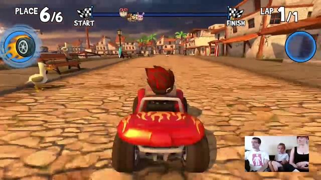 Beach Buggy Racing Let's Play смотреть онлайн