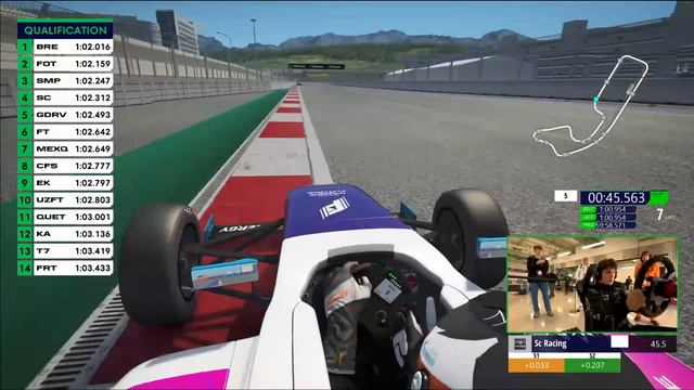 Игры Будущего | G-Drive фиджитал-гонки | Квалификация смотреть онлайн