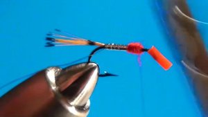 Вязание мушек, мокрая мушка wet fly Peter Ross