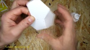 Многогранник малый звездчатый додекаэдр из бумаги своими руками / Волшебные грани №4