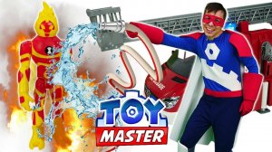 Бен 10 игры онлайн – Той Мастер тушит Человека Огня?! – Бен Тен в видео шоу. Игры супергерои