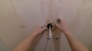 Установка наборных подразетников в газобетон. Весь процесс.