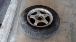 накачка колеса методом взврыва