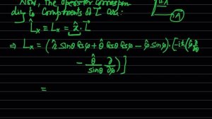 Quantum Mechanics - Angular Momentum: Orbital Angular Momentum Operator/Spherical Polar Coordinates