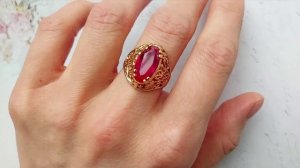 Рубины в советских украшениях! Эпоха синтетических корундов.