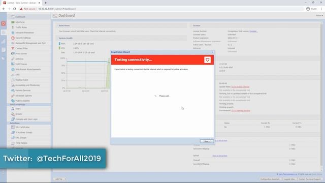 Kerio Control UTM Tutorial 4 - Kerio Control Activation or Licensing смотреть онлайн