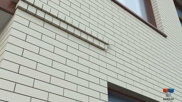 Оформление фасадов кирпичом BARRUM смотреть онлайн