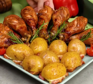 Это единственный рецепт куриных окорочков