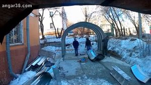 Металлический арочный ангар Бескаркасные ангары. Самостоятельная сборка сборно-разборного ангара